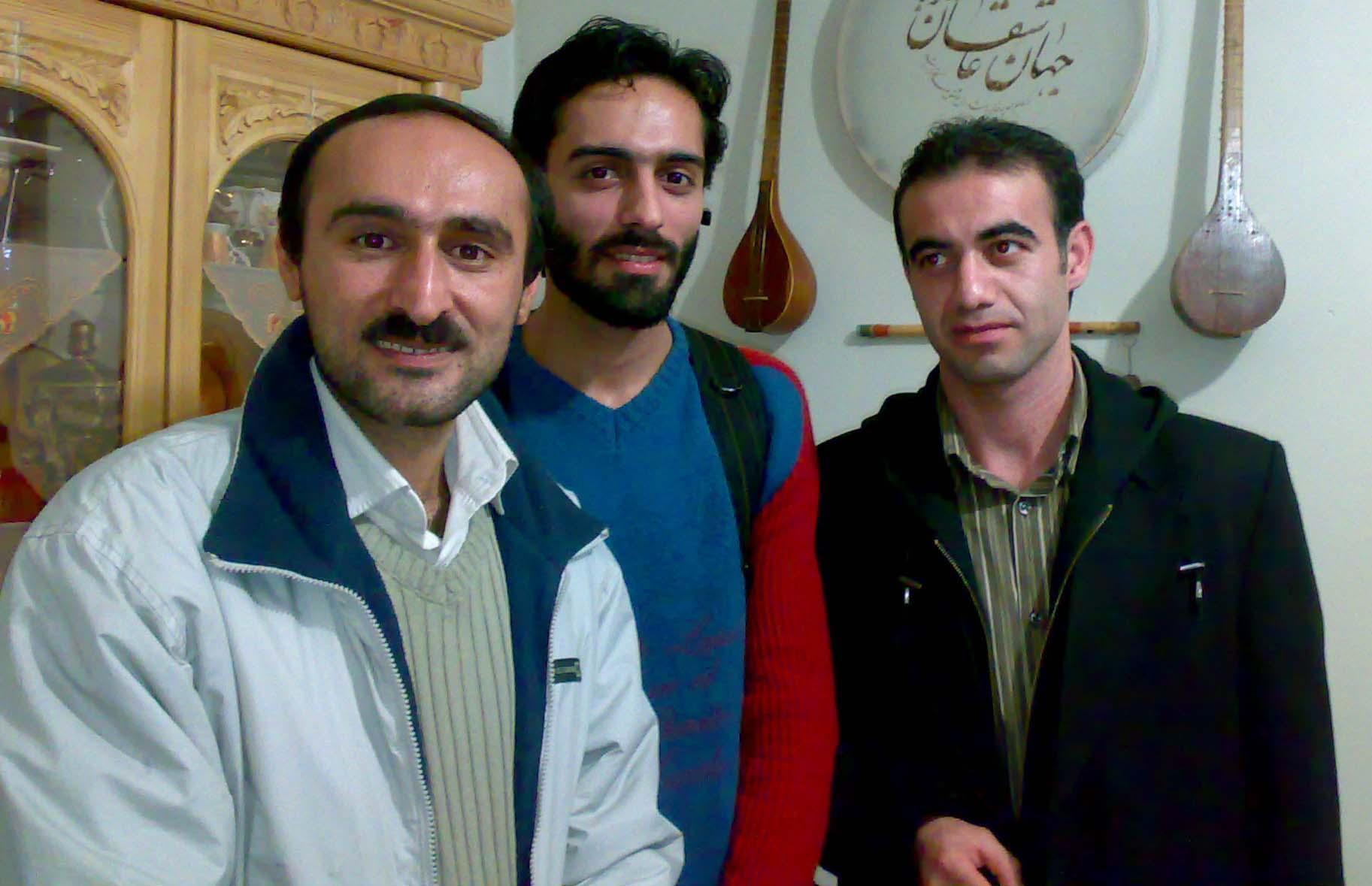 حسین پاسندی یساقی (17 دی 1388 . تهران . منزل استاد)